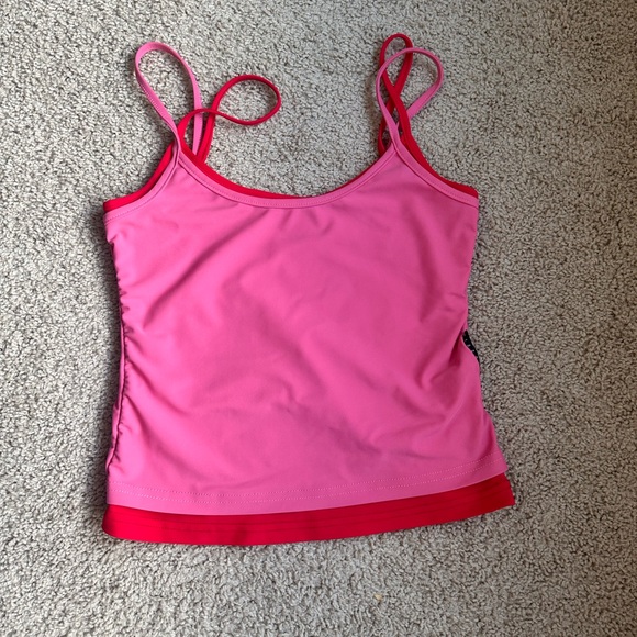 Missguided Pink and Red Tank Top - Picture 3 of 7